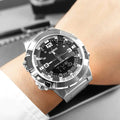 CASIO Analogue Digital Men’s Watch – Stainless Steel | Dubai Style