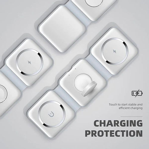 3-in-1 Wireless Charging Pad – iPhone, Watch & AirPods