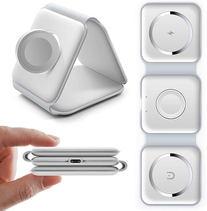 3-in-1 Wireless Charging Pad – iPhone, Watch & AirPods