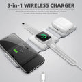 3-in-1 Wireless Charging Pad – iPhone, Watch & AirPods