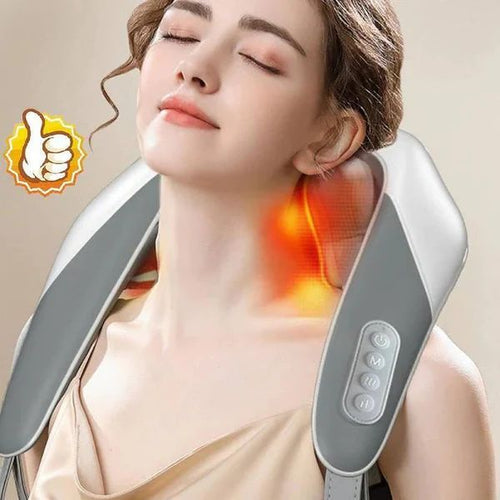 3D Head & Shoulder Kneading Massager – Deep Tissue Relief | UAE