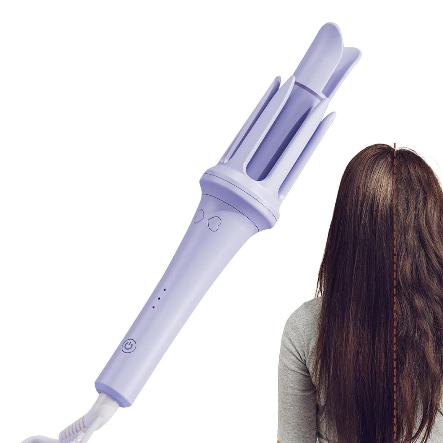 Automatic Curling Iron – Rotating Barrel Hair Curler for All Hair Types | UAE
