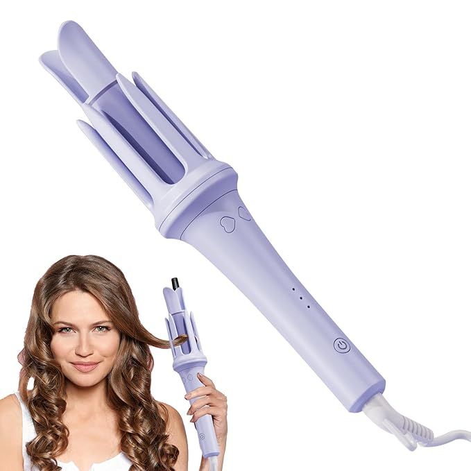 Automatic Curling Iron – Rotating Barrel Hair Curler for All Hair Types | UAE