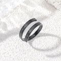 Ayatul Kursi Ring – Elegant Islamic Ring for Men & Women | UAE Black