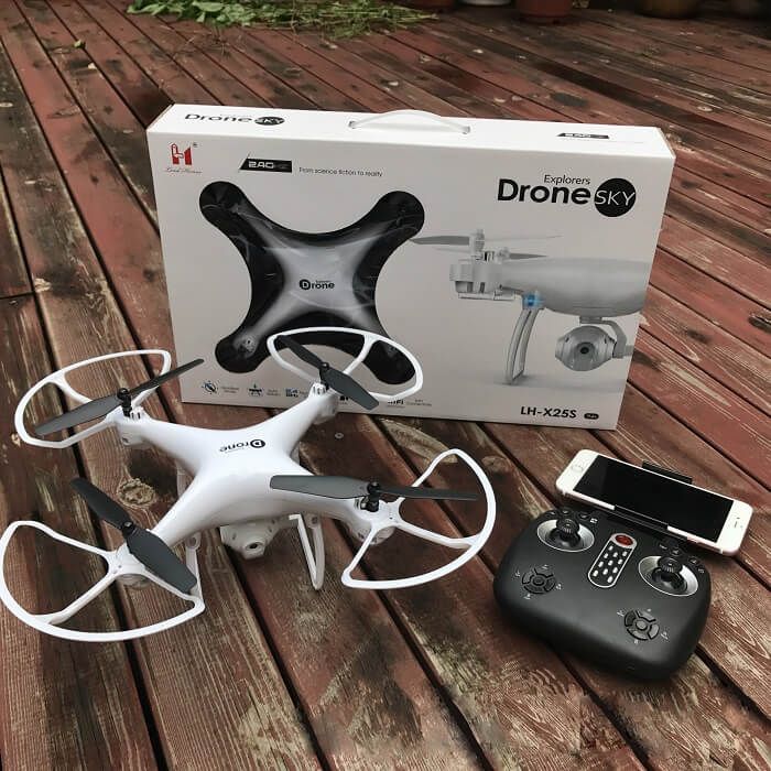 Drone Sky LH-X25 – HD Camera Foldable RC Drone | UAE