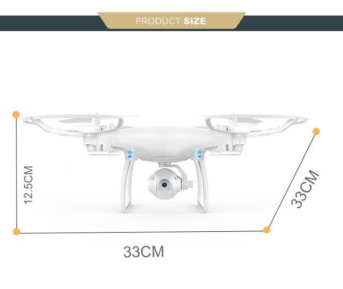 Drone Sky LH-X25 – HD Camera Foldable RC Drone | UAE