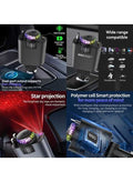 5in1 Starlight Retractable Car Charger with Car Aromatherapy