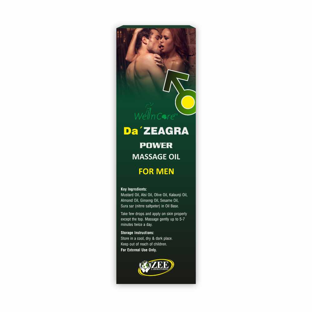 Da’ ZEAGRA Power Massage Oil – Pack of 2 | Men’s Performance Oil UAE